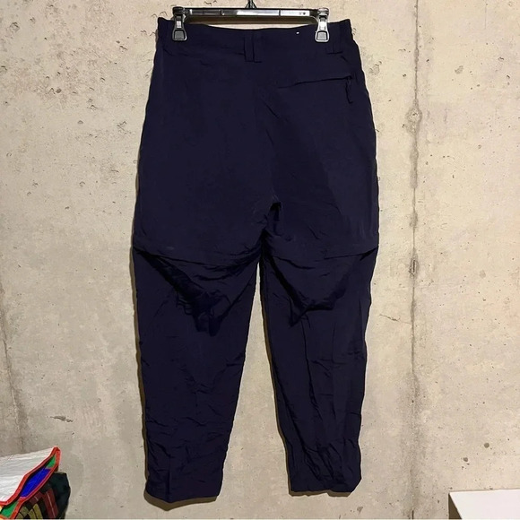 World Wide Sportsman Mens Convertible PANTS Fishing Zip Off Shorts Navy M - Picture 5 of 13